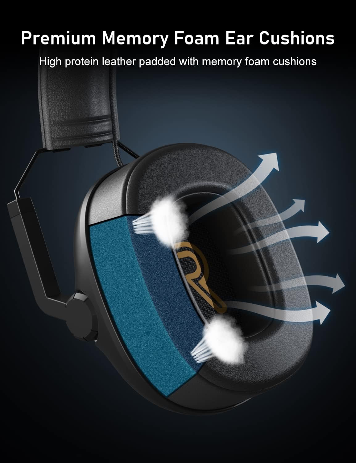 SG500 Gaming Headset with Mic - Black