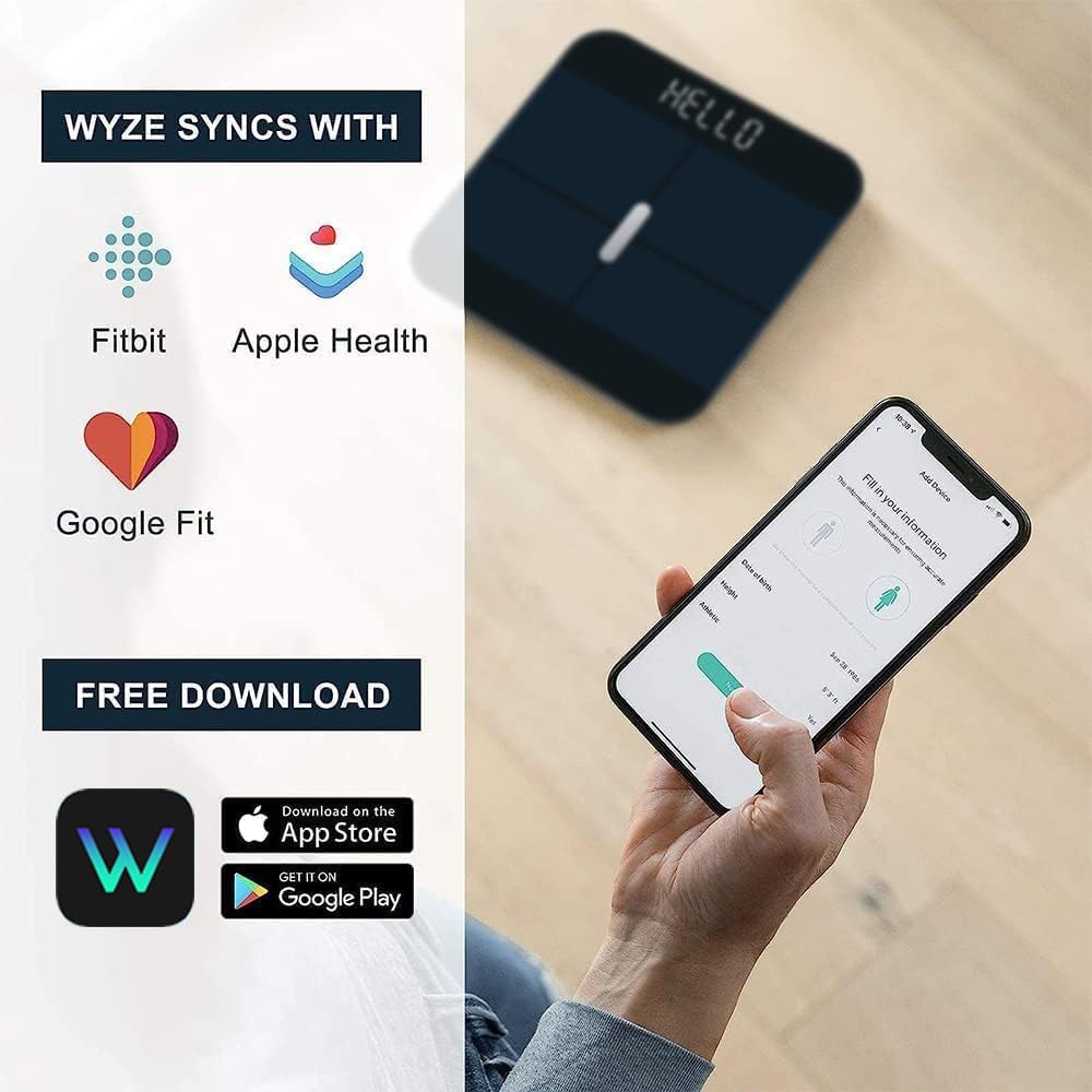 WYZE Smart Scale X, Digital Bathroom Scale