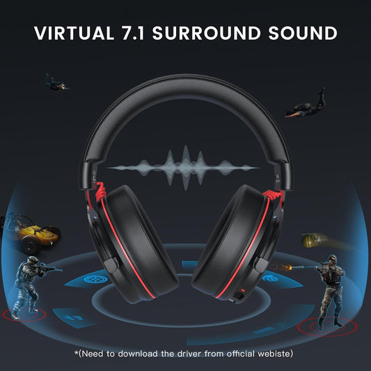 EKSA E900 Pro Headset - Detachable Mic