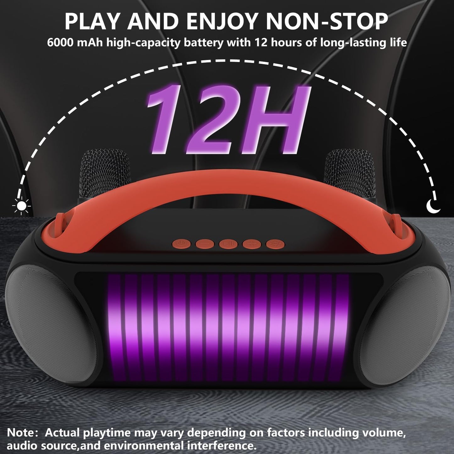 Karaoke Machine, Portable Bluetooth Speaker