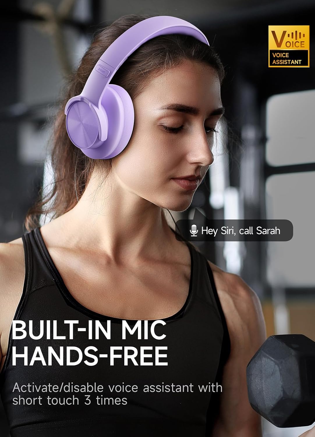 Picun B8 Wireless Bluetooth Headphones, 120H