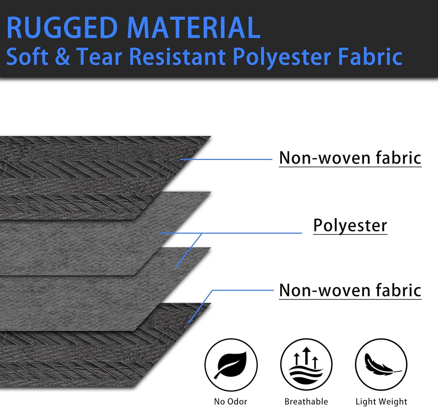 (2 Pack) Moving Blanket, 40"x 72" Thick Moving Blankets Heavy Duty Furniture Moving Pads Quilted Packing Blankets for Moving Supplie