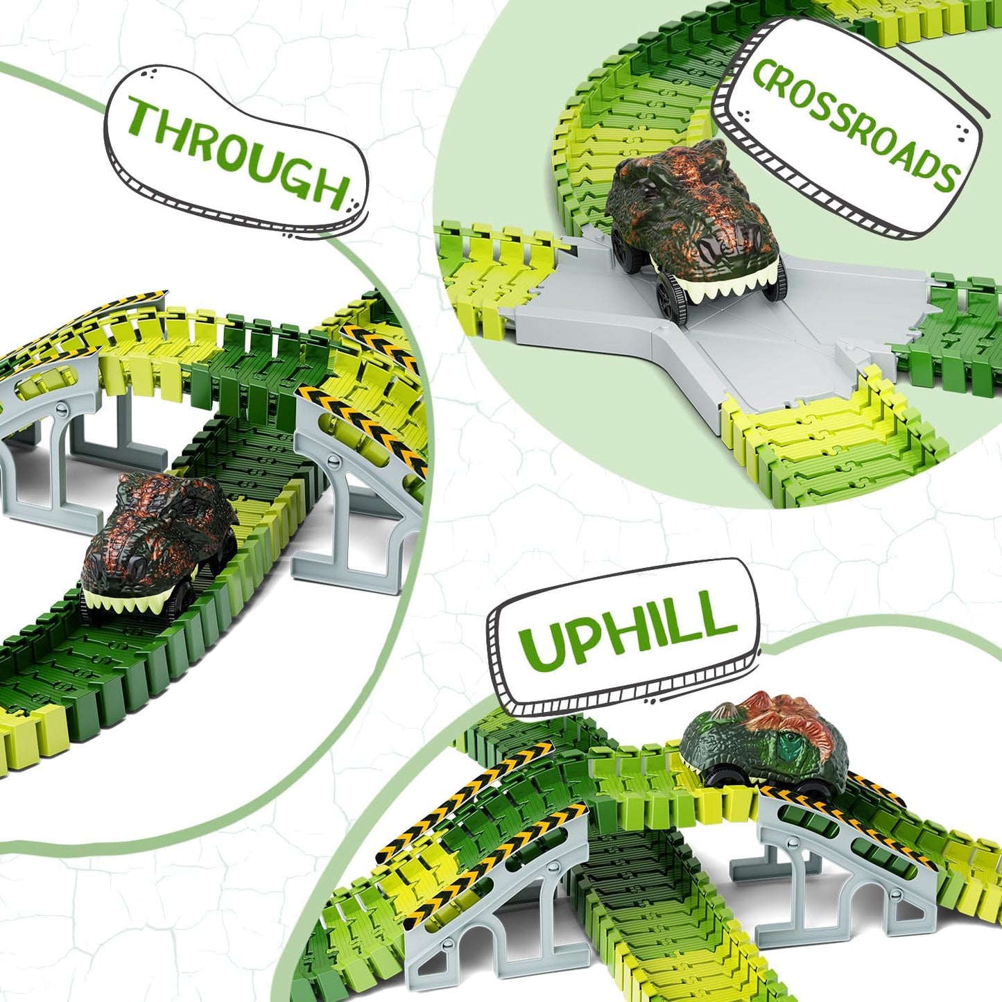 Dinosaur Toys, 252 PCS Create A Dinosaur World