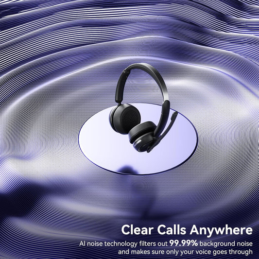 Bluetooth Headset w/ USB Dongle & Base