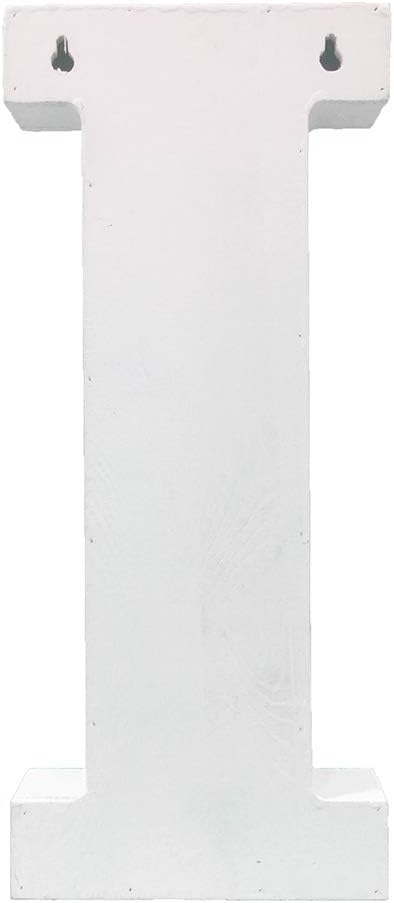 Extra Large Wood Decor Letters (I), Distressed