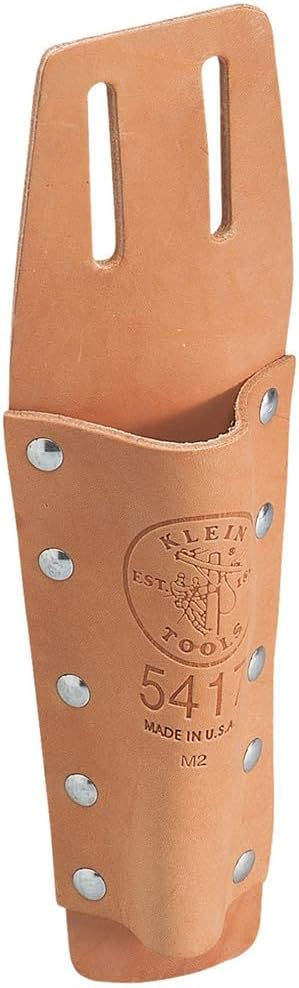 Klein Tools 5417 Bull Pin Holder with Slotted Connection, Leather