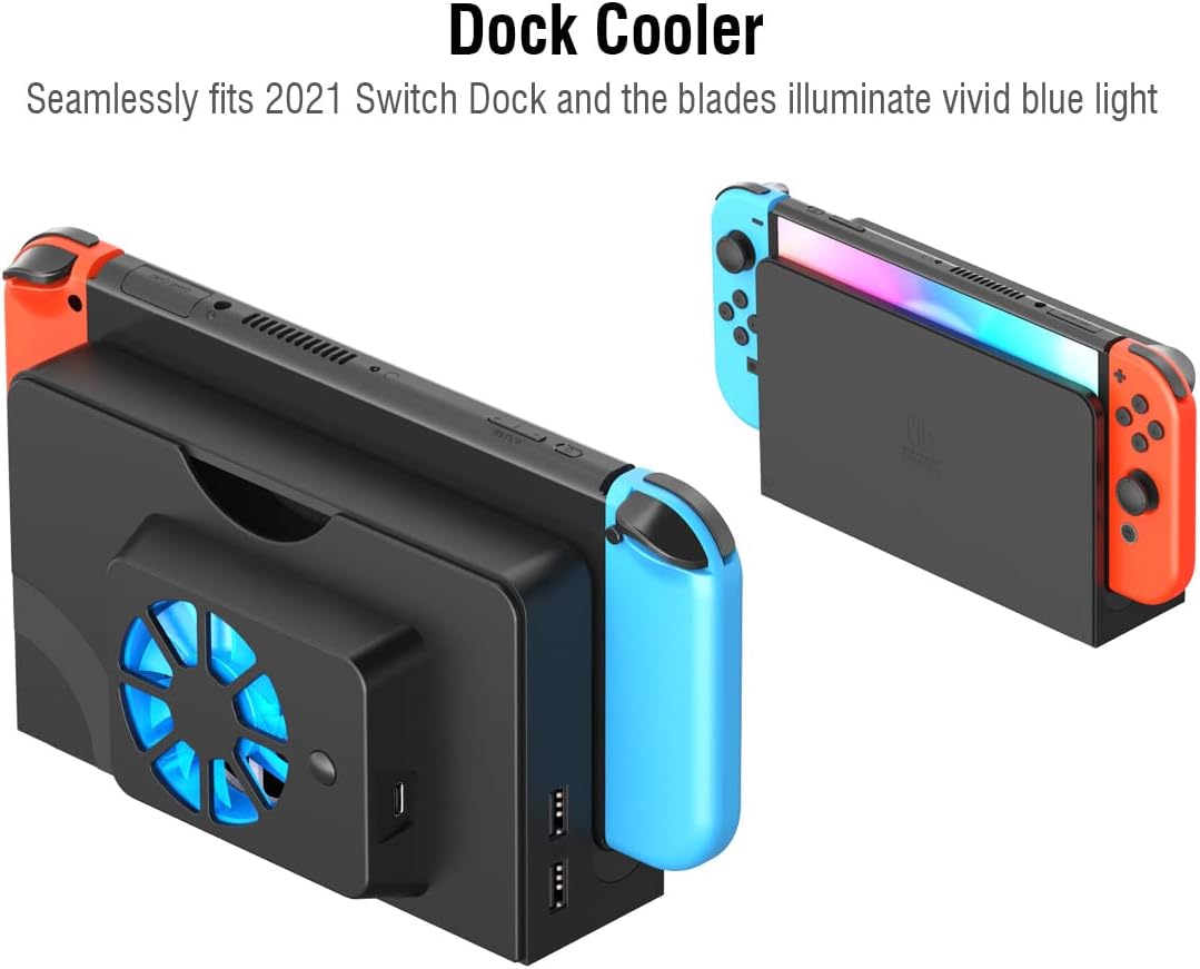 ElecGear External Cooling Fan for OLED Switch