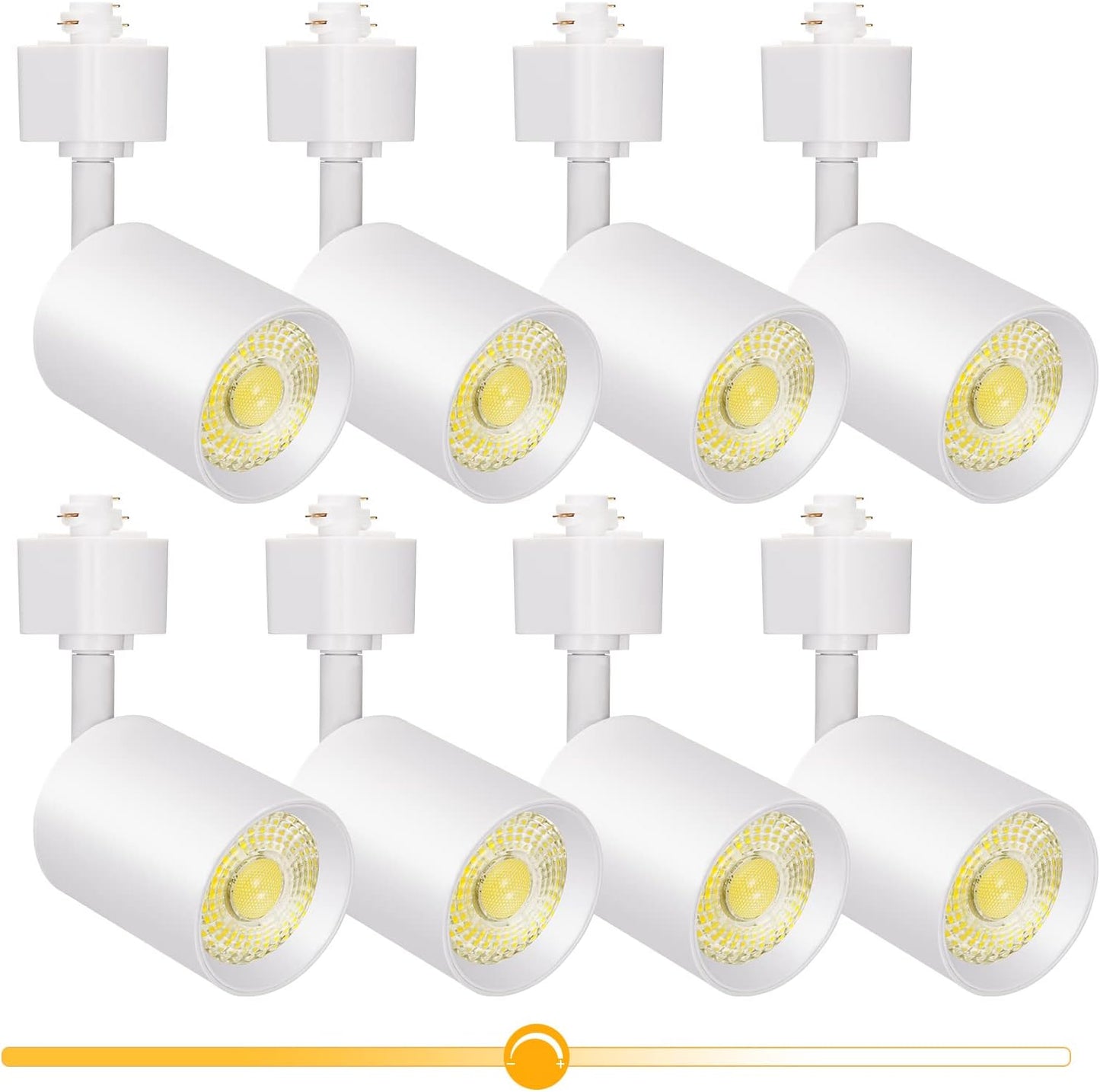 VANoopee LED 10W Track Head Warm White, 8 Pk