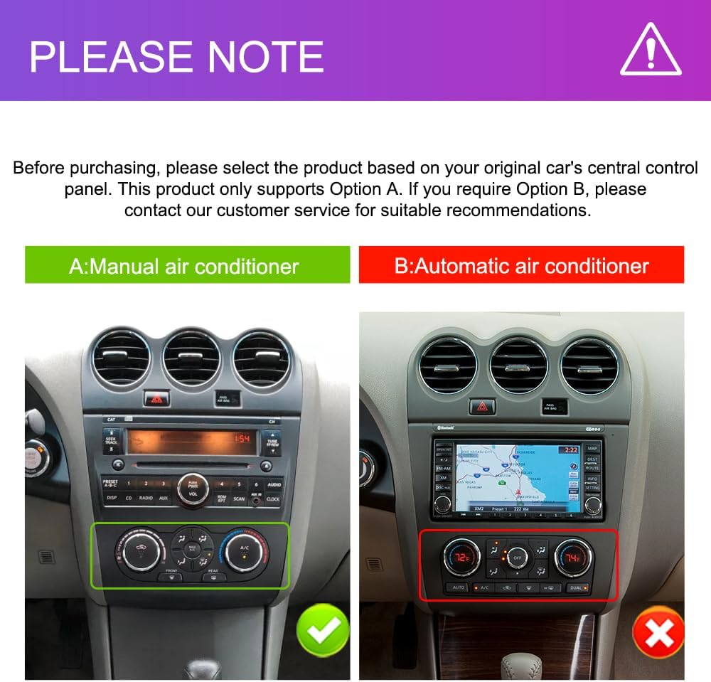 [2G+32G] Android 13 Car Stereo Nissan Altima