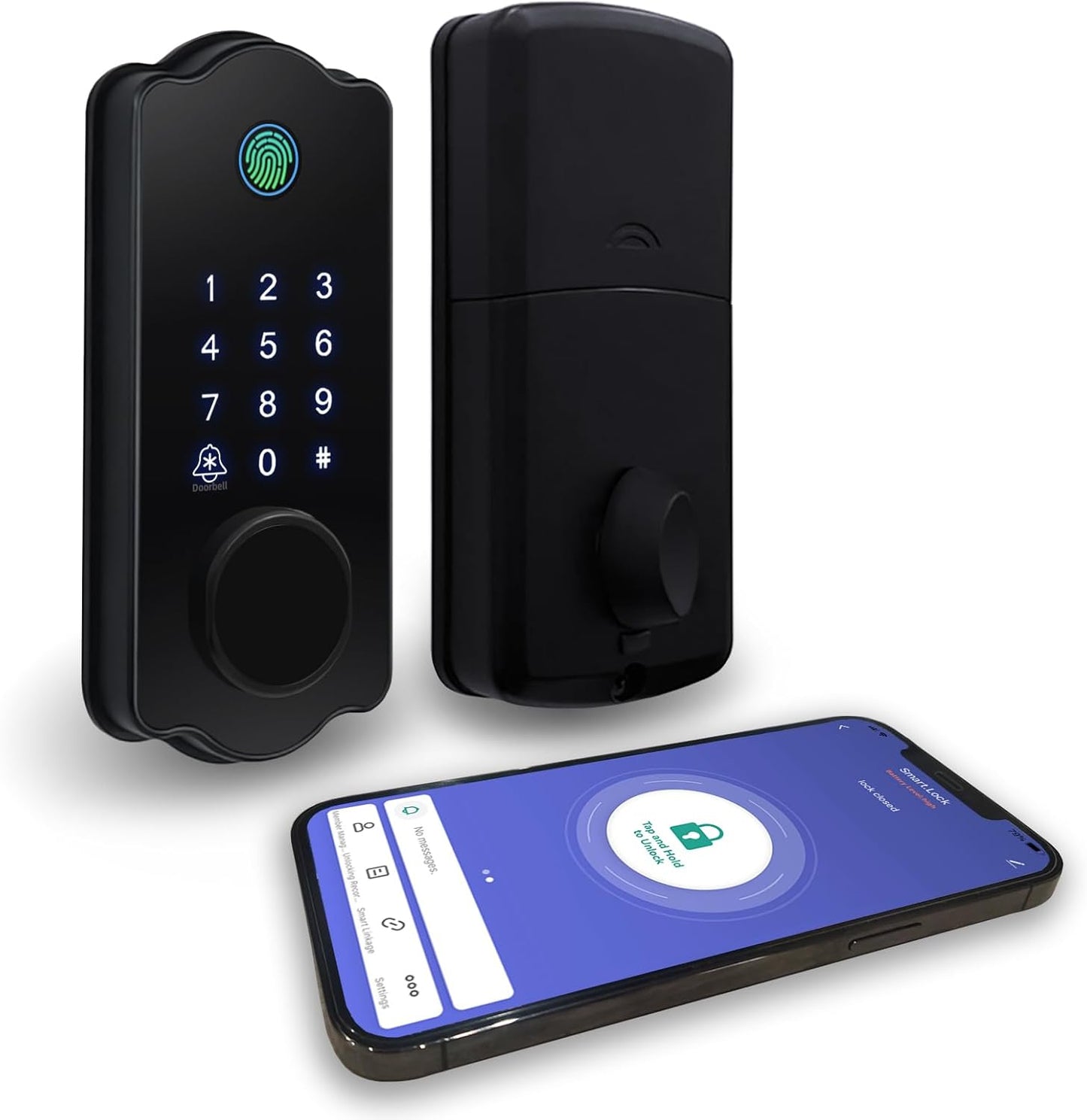 LETTON Fingerprint Keyless Entry Deadbolt