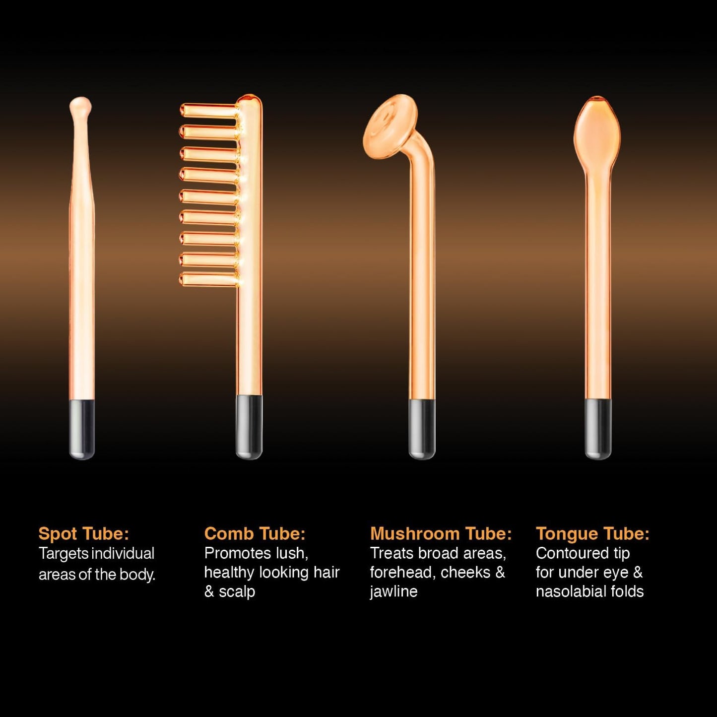 NuDerma Handheld Skin Therapy Wand w/Neon