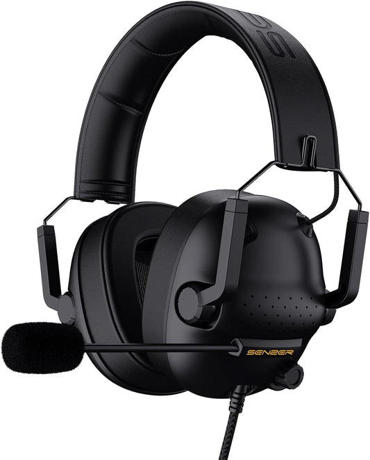 SG500 Gaming Headset with Mic - Black