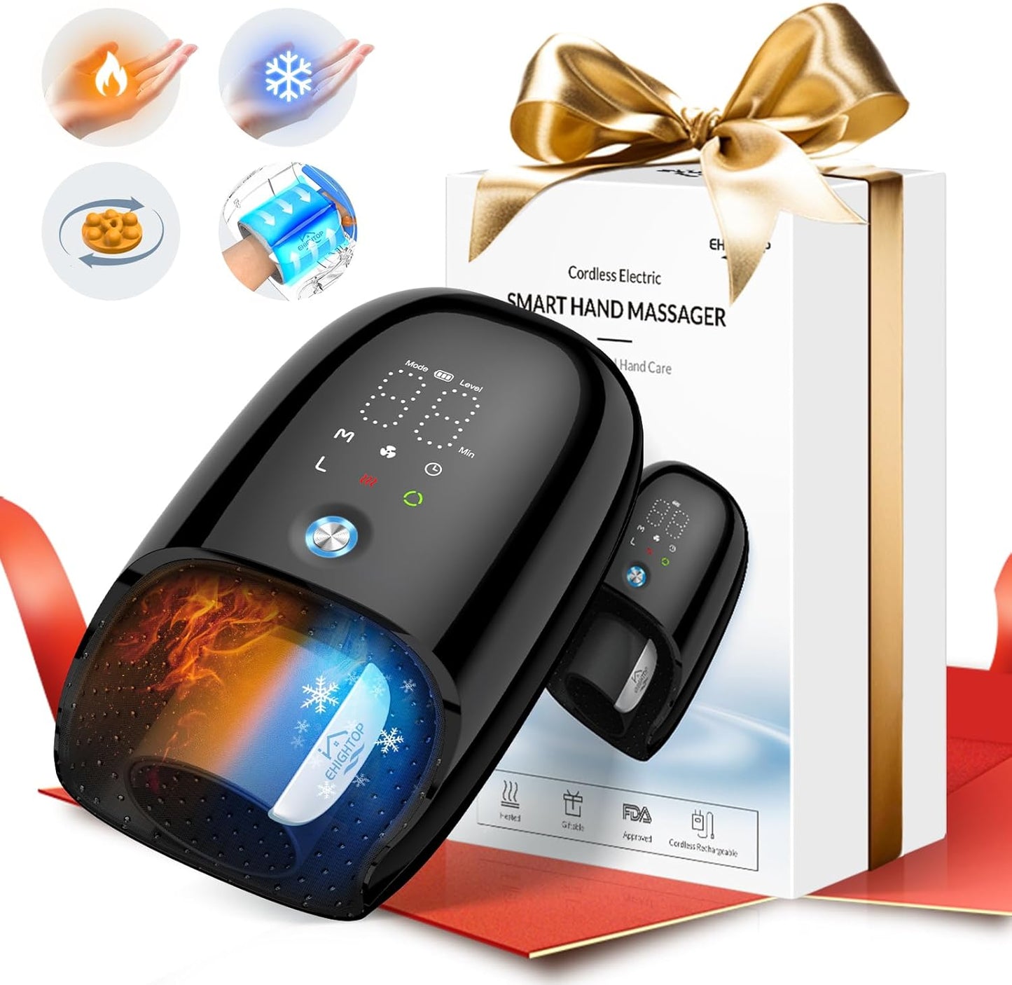 FSA HSA Eligible Hand Massager with Rollers