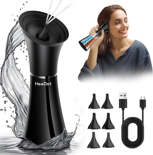 HeaDot Electric Ear Cleaner, 6 Tips