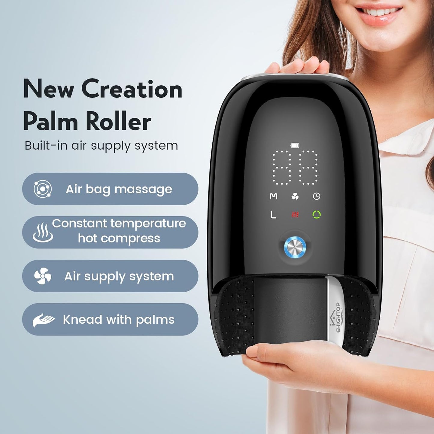 FSA HSA Eligible Hand Massager with Rollers