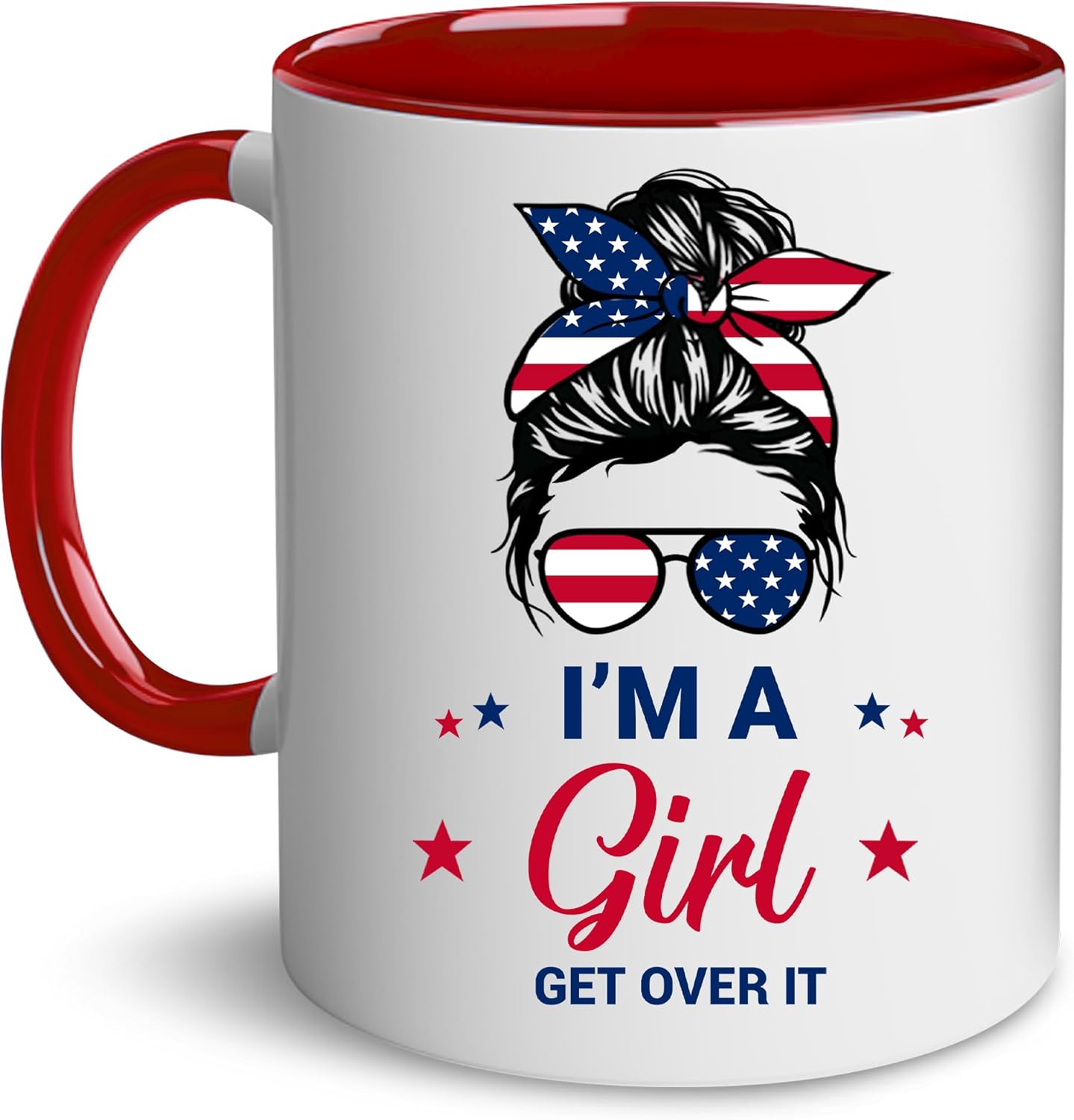 Mothers Day Gift For Her - Girl Mug - Birthday Gifts For Sister, Best Friends, BFF, Female Friend - Valentine, Christmas Gift Ideas For Her - Ceramic Coffee Mug 11 OZ