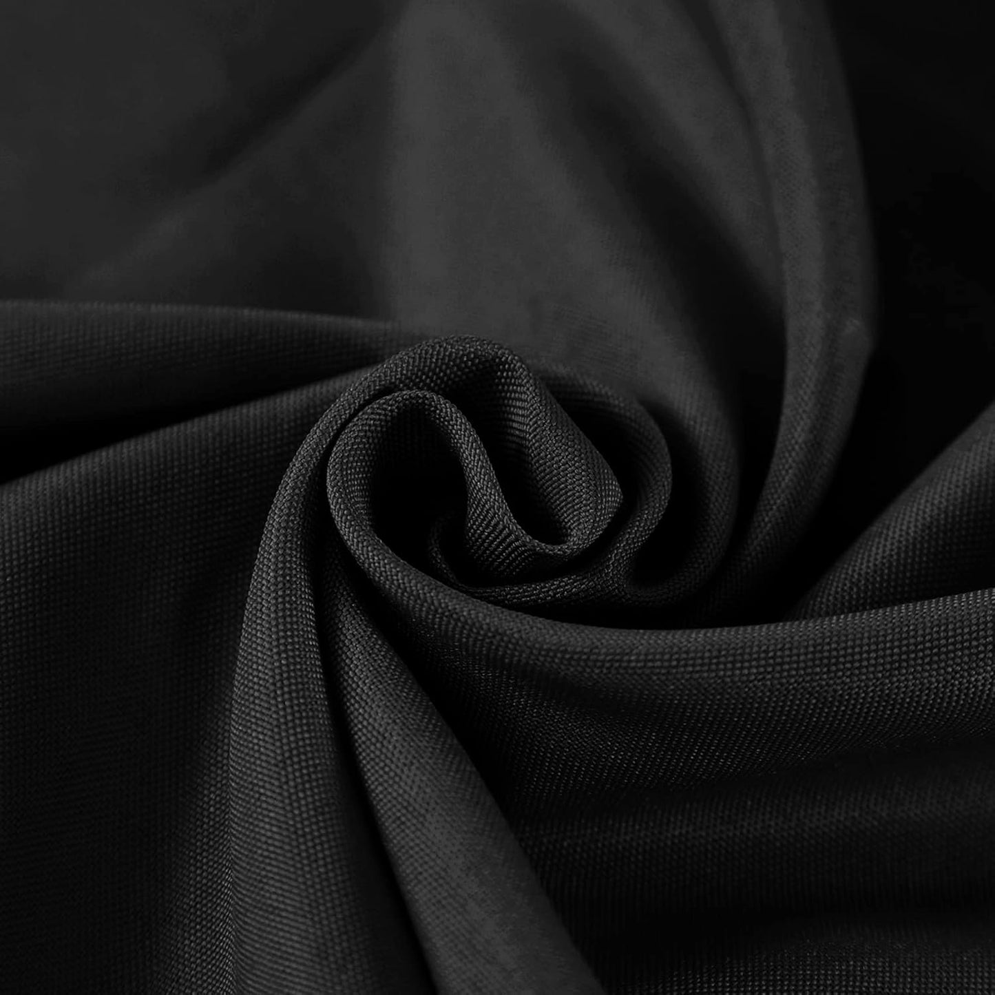 6 Pack 132 Inch Black Tablecloth Polyester