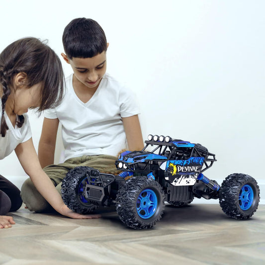 CROBOLL 1:12 Remote Control Car 4WD, Blue