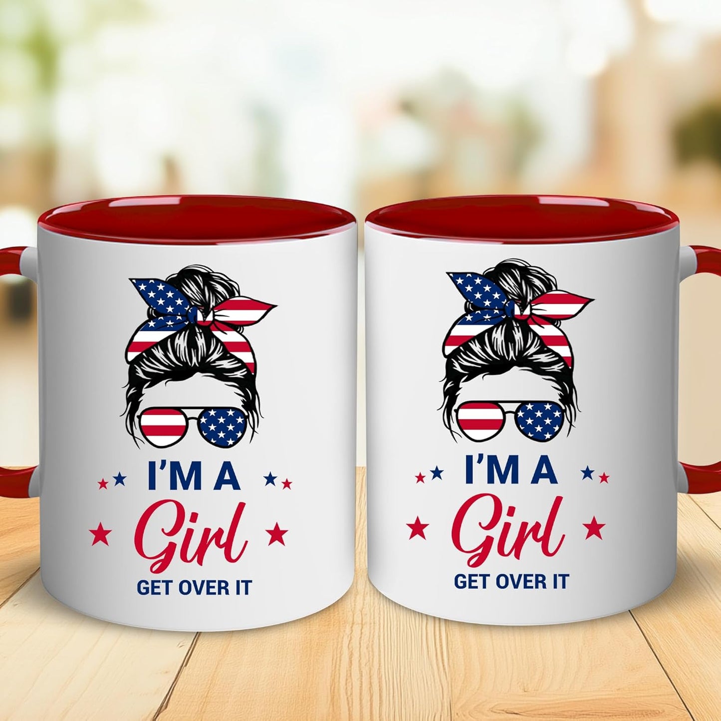 Mothers Day Gift For Her - Girl Mug - Birthday Gifts For Sister, Best Friends, BFF, Female Friend - Valentine, Christmas Gift Ideas For Her - Ceramic Coffee Mug 11 OZ