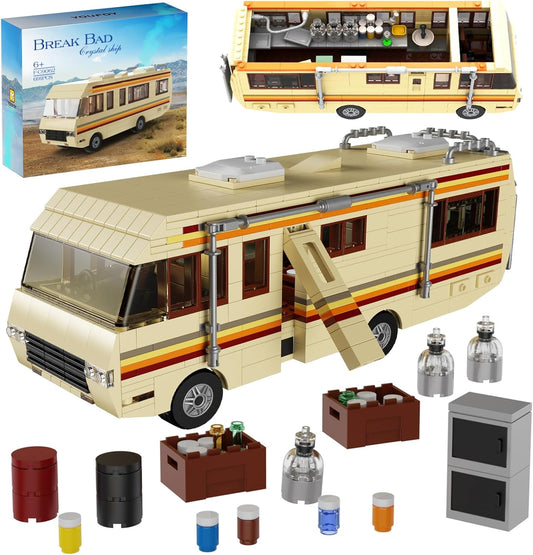 VONADO Break Bad RV Car Building Set (691 Pcs)