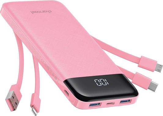 Charmast Portable Charger 10000mAh 6 Outputs