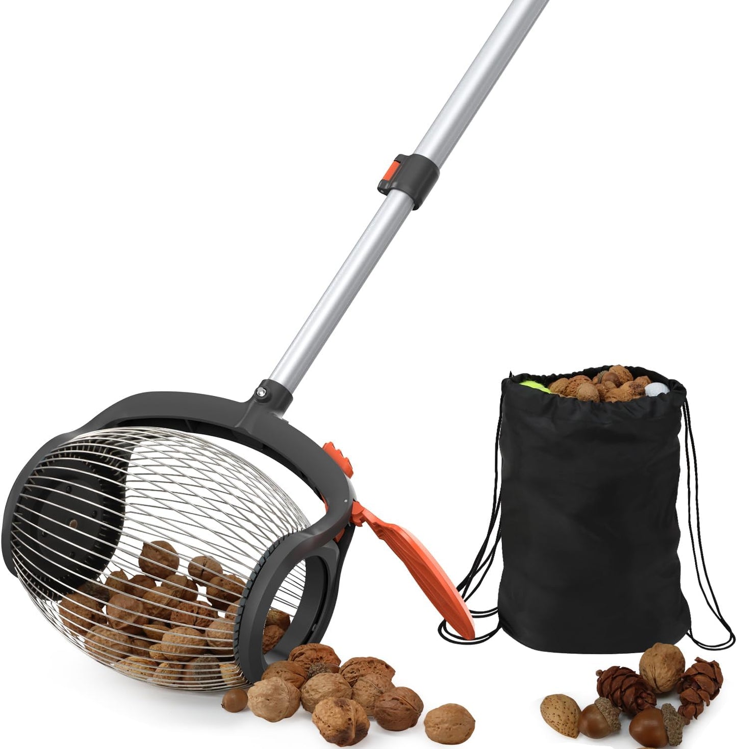 Walnut Picker Upper, 3/4" - 1.5" Range