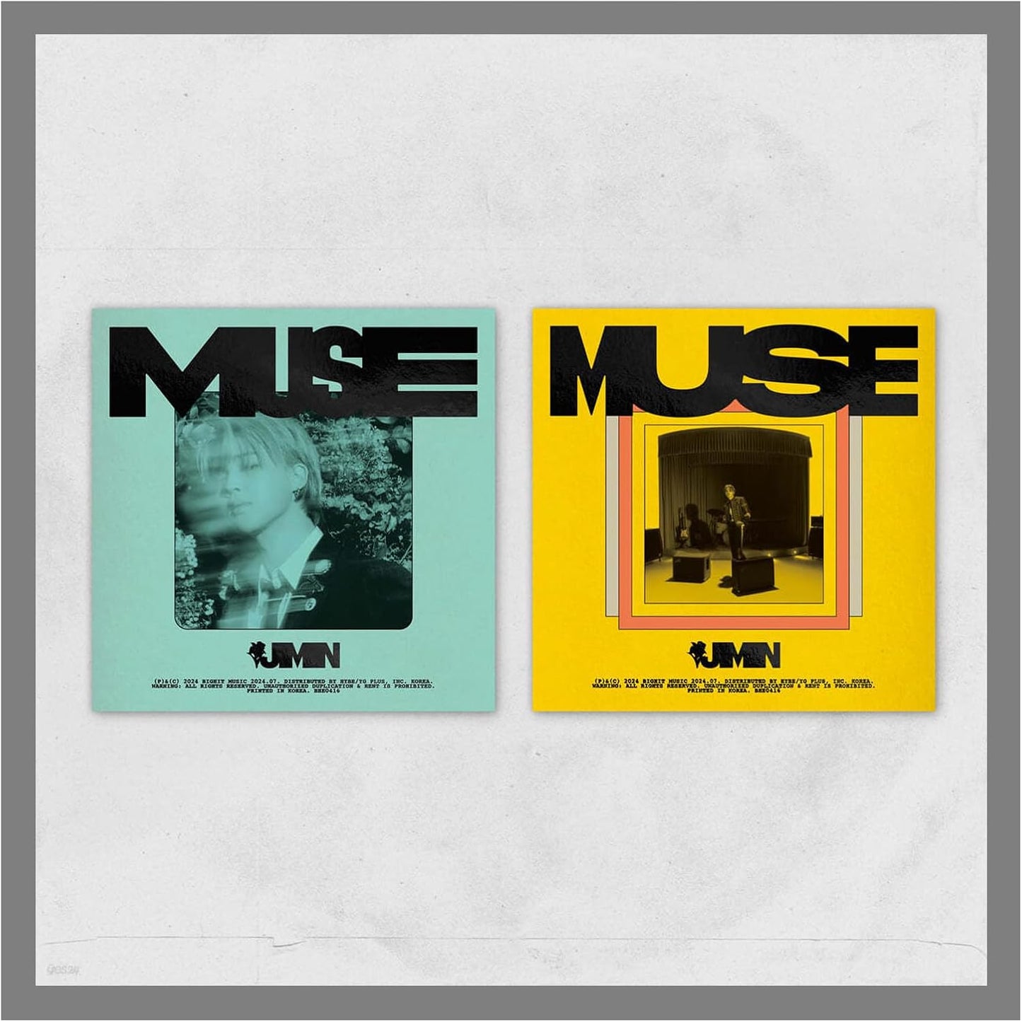 BTS Jimin MUSE 2nd Album with Tracking Sealed Bangtan (Standard SET(BLOOMING+SERENADE))