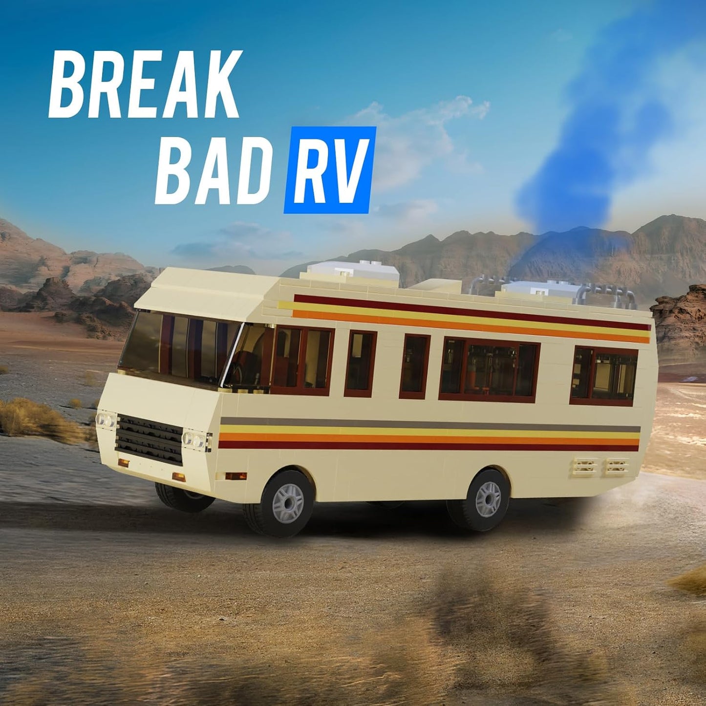 VONADO Break Bad RV Car Building Set (691 Pcs)