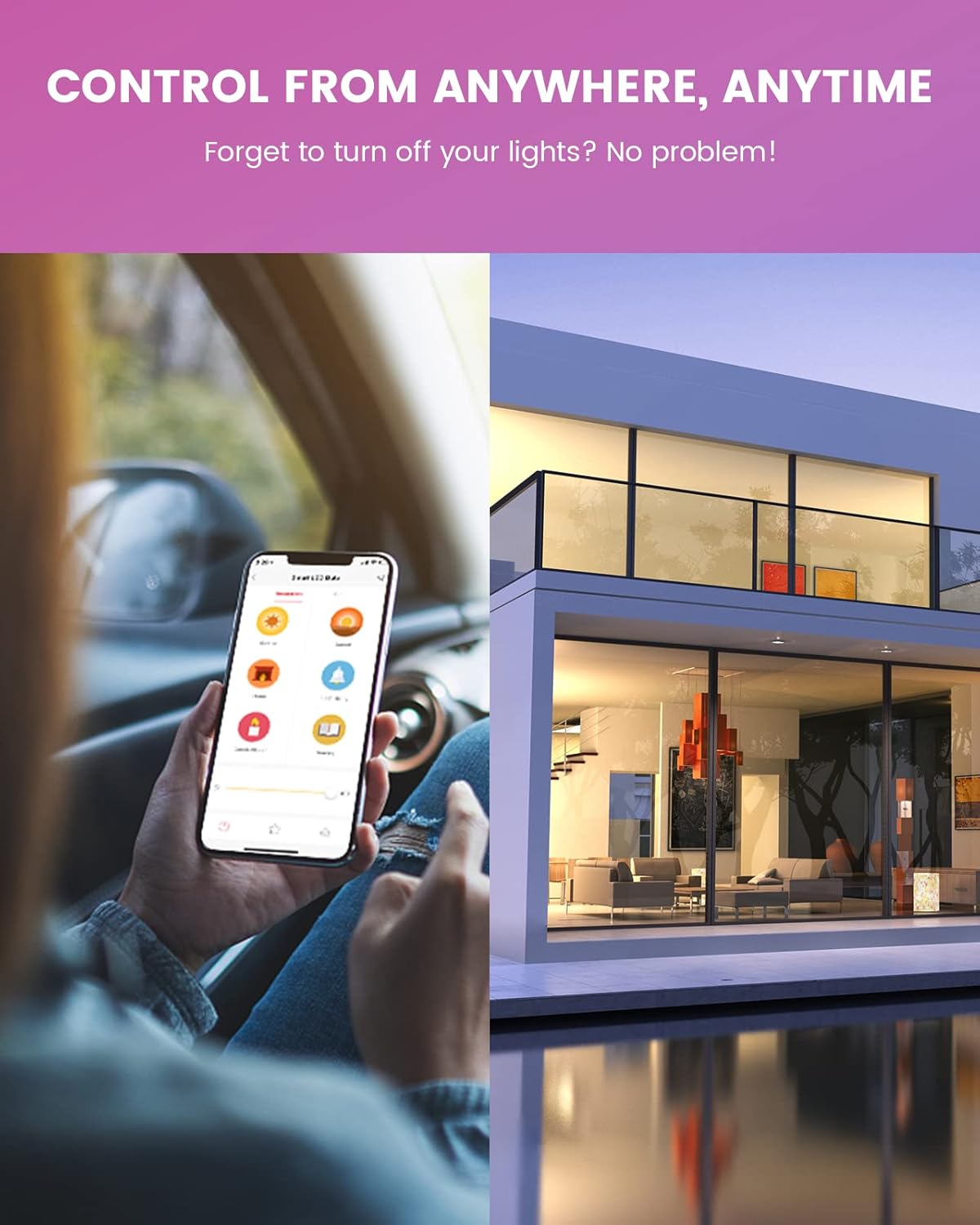 YEELIGHT Flood Light Bulbs, LED Light Bulb, WiFi Light Bulbs, Smart Bulbs That Work with Alexa & Google Home, Razer Chroma, BR30 E26 Smart Light Bulbs No hub Required Warm White 2700K 850LM 2Pack