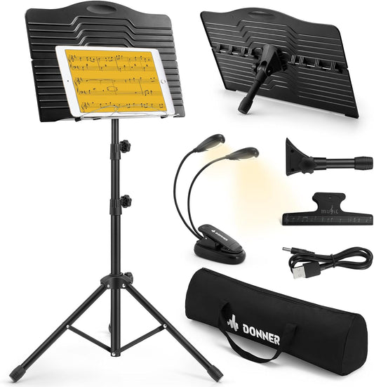 Donner Sheet Music Stand, 17x10.7 IN