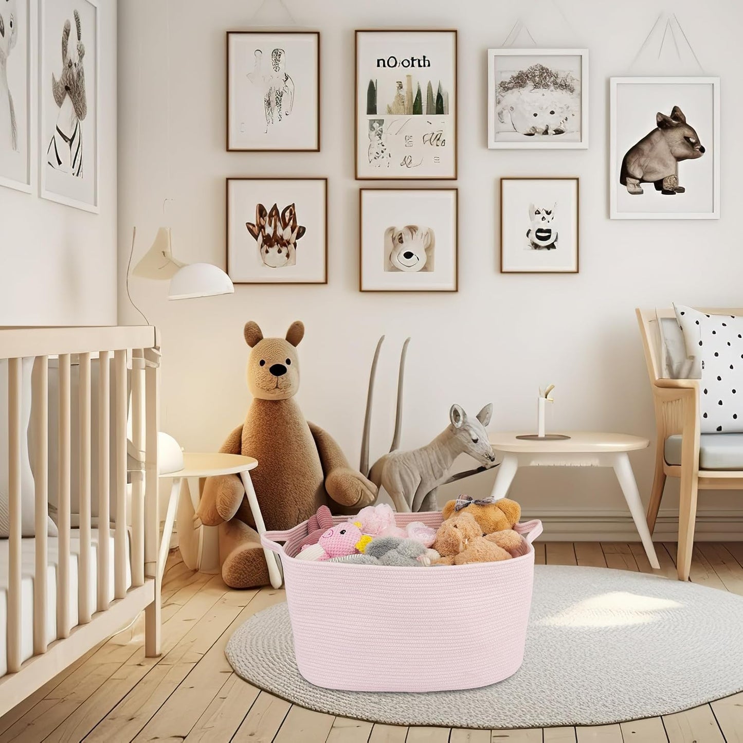 Large Rectangle Blankets Baskets 22"x17"x12"