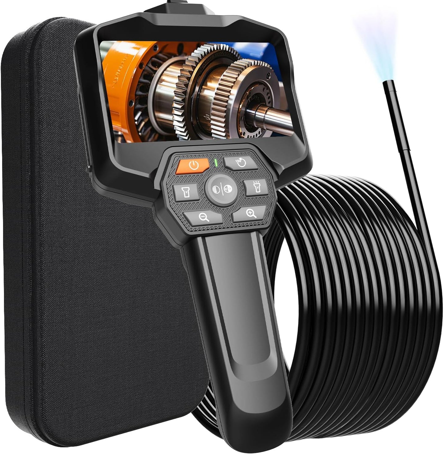 Endoscope Camera, 4.3'' Screen, 11.5ft Cable