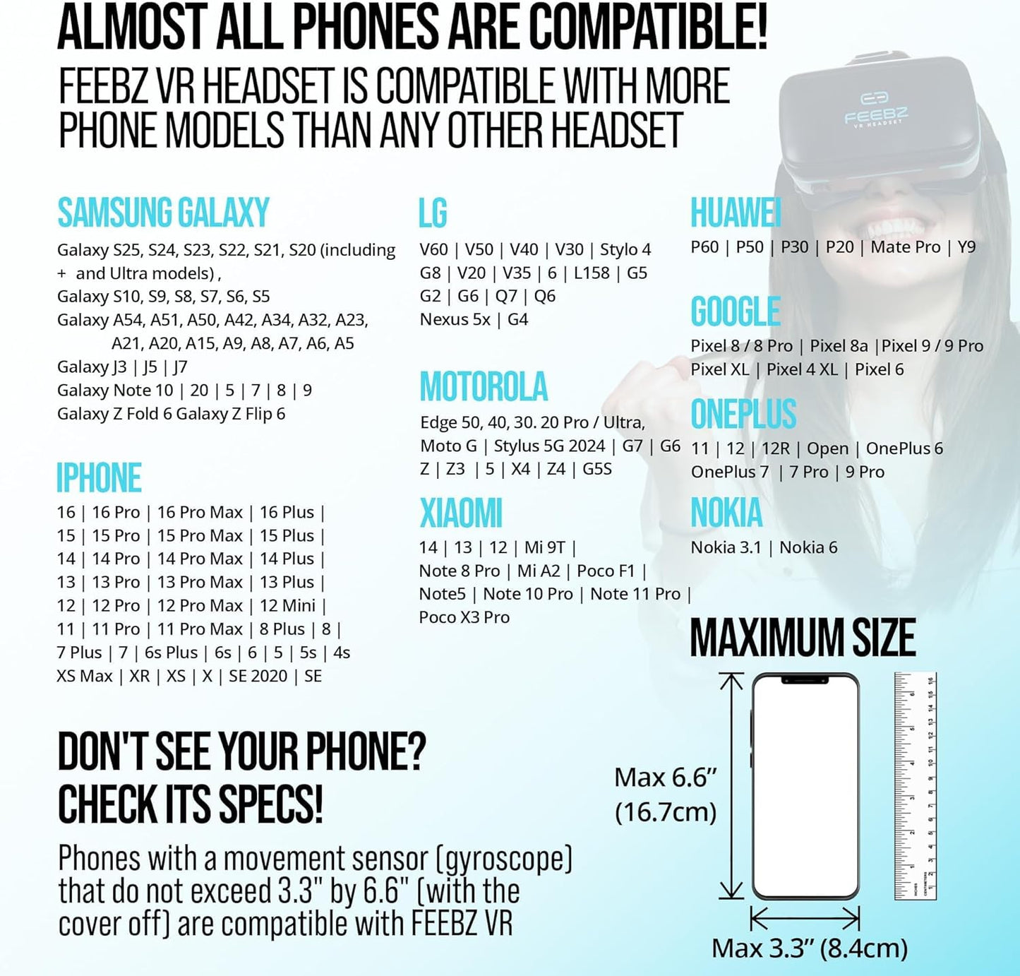 FEEBZ 3D VR Headset for Kids 2.0 - iPhone