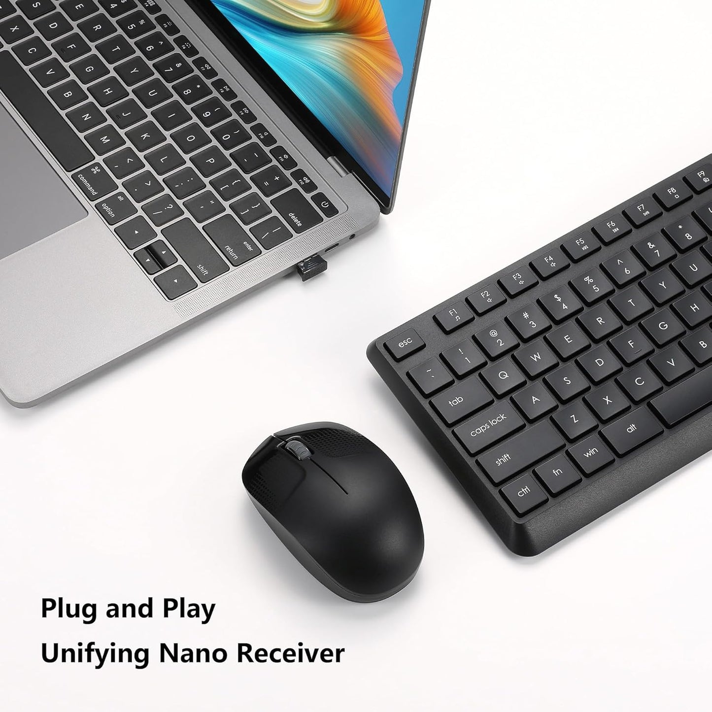 Wireless Keyboard and Mouse Combo, 2.4G