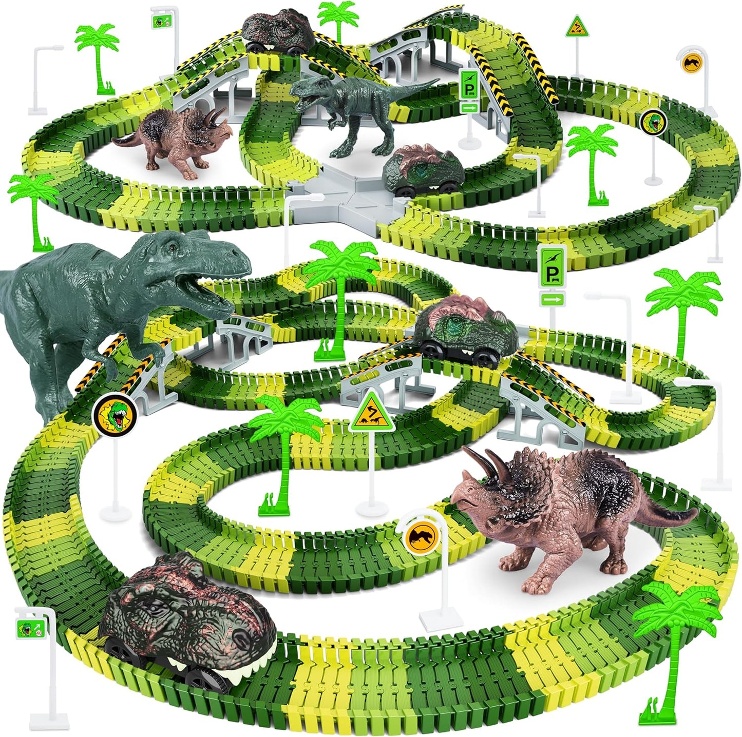 Dinosaur Toys, 252 PCS Create A Dinosaur World